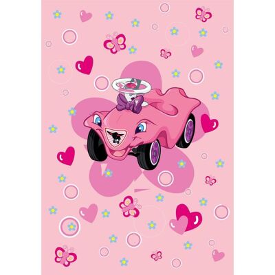 Bobby Car 101 Pink Mikrofaser Kinderteppich - Auto-Motiv Kinderteppich Bobby Car 101 Pink Mikrofaser Kinderteppich - Auto-Motiv Kinderteppich
