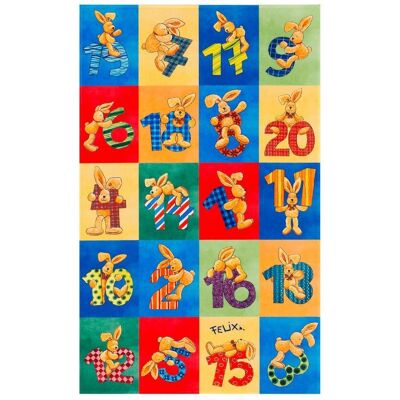 FELIX DER HASE - FE-414 - 100x160 cm - 6 mm - Teppich FELIX DER HASE - FE-414 - 100x160 cm - 6 mm - Teppich