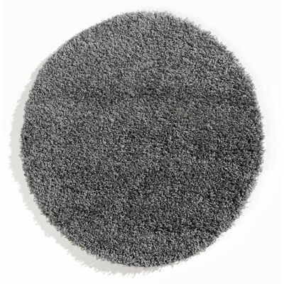 OCI LOBBY SHAGGY Teppich - Rund 150cm, 52mm, Grau OCI LOBBY SHAGGY Teppich - Rund 150cm, 52mm, Grau