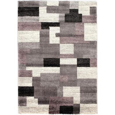 OCI Steady Allover - Modernes Mosaikmuster - 140x200cm - Flieder/Grau Teppich OCI Steady Allover - Modernes Mosaikmuster - 140x200cm - Flieder/Grau Teppich