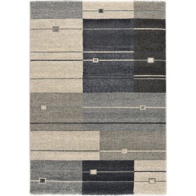 OCI Castle Modena Grau Geometrischer Teppich 240x340cm - Indoor OCI Castle Modena Grau Geometrischer Teppich 240x340cm - Indoor