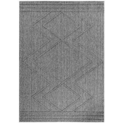 Ayyildiz Patara Zickzack Outdoor-Teppich 80x150cm grau Ayyildiz Patara Zickzack Outdoor-Teppich 80x150cm grau