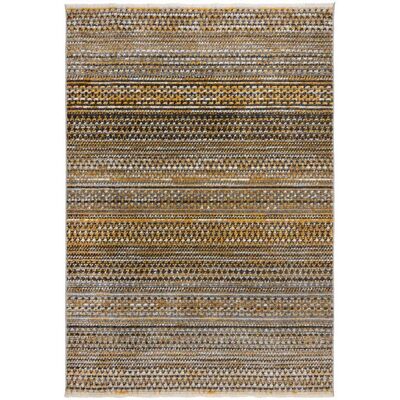 FLAIR RUGS Camino Abstraktes Teppich - Gelb - 160x230cm FLAIR RUGS Camino Abstraktes Teppich - Gelb - 160x230cm