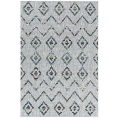 AYYILDIZ TEPPICHE Bahama Wavy Outdoor-Teppich - Rechteckig, 140x200cm, Bunt AYYILDIZ TEPPICHE Bahama Wavy Outdoor-Teppich - Rechteckig, 140x200cm, Bunt