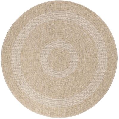 AYYILDIZ TEPPICHE - COMILLA 0886 - Ø160 cm, beige, 8 mm - Outdoorteppich AYYILDIZ TEPPICHE - COMILLA 0886 - Ø160 cm, beige, 8 mm - Outdoorteppich