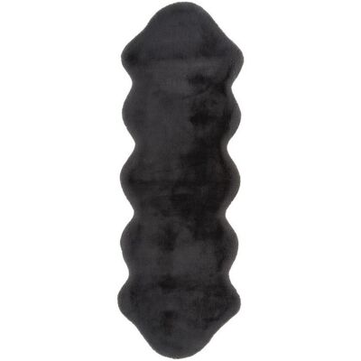 Arte Espina Doppel-Schafwollteppich - Kuschelig, Hochflor, Anthrazit Arte Espina Doppel-Schafwollteppich - Kuschelig, Hochflor, Anthrazit