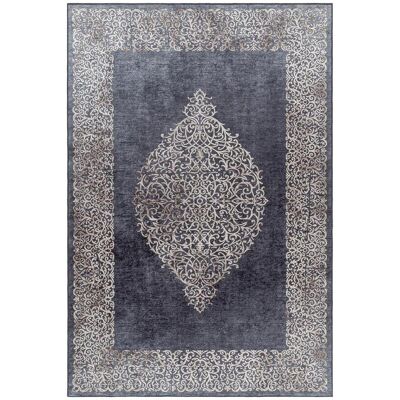 Ayyildiz Fiesta Teppich - Modern Vintage 200x290cm - Schwarz Ayyildiz Fiesta Teppich - Modern Vintage 200x290cm - Schwarz