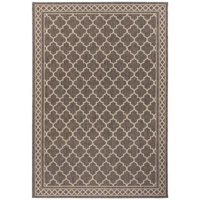 Kayoom , Braun, Creme , Textil , Retro , rechteckig , 160x230 cm , pflegeleicht , Teppiche & Böden, Teppiche, Webteppiche, Flachwebteppiche Kayoom , Braun, Creme , Textil , Retro , rechteckig , 160x230 cm , pflegeleicht , Teppiche & Böden, Teppiche, Webteppiche, Flachwebteppiche