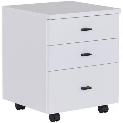 Möbelix , Weiß , Holzwerkstoff , 3 Schublade(n) Schubladen , 43x53x40 cm , Büromöbel, Rollcontainer Möbelix , Weiß , Holzwerkstoff , 3 Schublade(n) Schubladen , 43x53x40 cm , Büromöbel, Rollcontainer