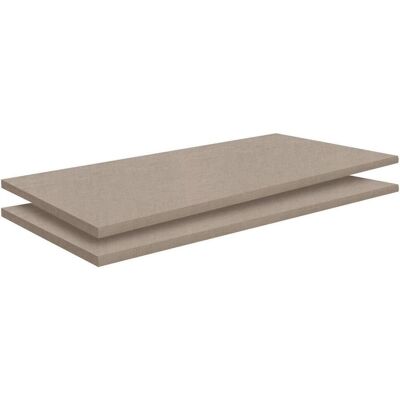 Luca Bessoni , Grau , Holzwerkstoff , 98x2.2x50 cm , Blauer Engel, Goldenes M, Made in Germany , Luca Bessoni , Grau , Holzwerkstoff , 98x2.2x50 cm , Blauer Engel, Goldenes M, Made in Germany ,
