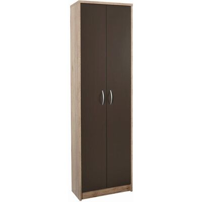 Möbelix , Braun, Eichefarben , Holzwerkstoff , 4 Fächer , 55x190x26 cm , Schlafzimmer, Kleiderschränke, Drehtürenschränke Möbelix , Braun, Eichefarben , Holzwerkstoff , 4 Fächer , 55x190x26 cm , Schlafzimmer, Kleiderschränke, Drehtürenschränke