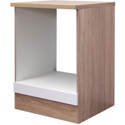 Flex-Well Samoa Herdumbauschrank - 60x85x57 cm - Küchenschrank Flex-Well Samoa Herdumbauschrank - 60x85x57 cm - Küchenschrank