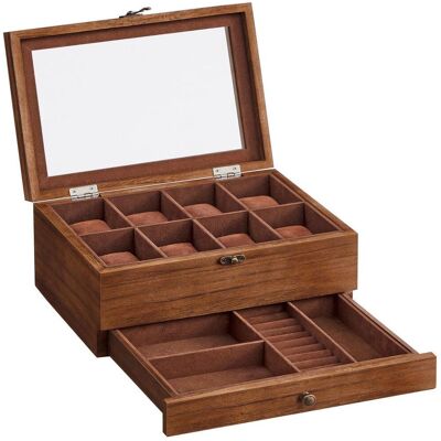 Möbelix , Braun , Holz, Metall , Paulownia , 27x12.5x19 cm , Ordnen & Aufbewahren, Boxen & Körbe, Aufbewahrungsboxen Möbelix , Braun , Holz, Metall , Paulownia , 27x12.5x19 cm , Ordnen & Aufbewahren, Boxen & Körbe, Aufbewahrungsboxen