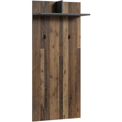 Mid.you , Anthrazit, Alteiche , Holzwerkstoff , 60x136x27 cm , FSC MIX , Aufhängemöglichkeit, Hutablage , Garderobe, Wandhaken & Paneele, Garderobenpaneele Mid.you , Anthrazit, Alteiche , Holzwerkstoff , 60x136x27 cm , FSC MIX , Aufhängemöglichkeit, Hutablage , Garderobe, Wandhaken & Paneele, Garderobenpaneele