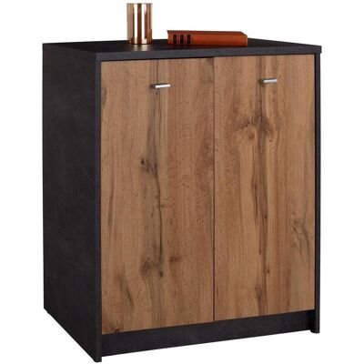 Möbelix , Eichefarben , Holzwerkstoff , 2 Fächer , 74x85.4x34.6 cm , Kleinmöbel, Kommoden, Kommoden Möbelix , Eichefarben , Holzwerkstoff , 2 Fächer , 74x85.4x34.6 cm , Kleinmöbel, Kommoden, Kommoden