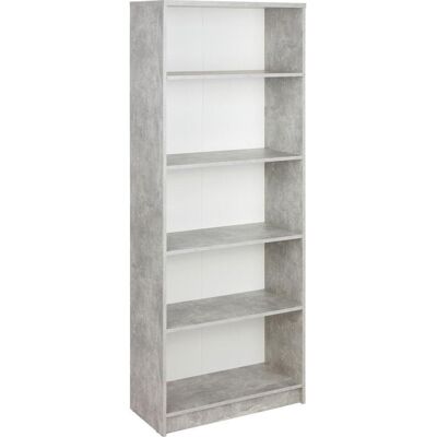 Möbelix , Grau, Weiß , Holzwerkstoff , 4 Fächer , 74x189.5x34.6 cm , Beimöbel erhältlich , Kleinmöbel, Regale, Bücherregale Möbelix , Grau, Weiß , Holzwerkstoff , 4 Fächer , 74x189.5x34.6 cm , Beimöbel erhältlich , Kleinmöbel, Regale, Bücherregale
