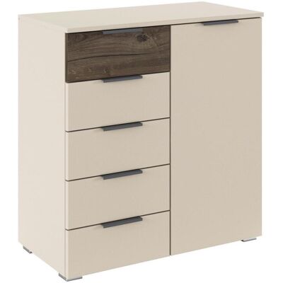 Möbelix , Champagner, Eiche dunkel , Holzwerkstoff , 1 Fächer , 5 Schublade(n) Schubladen , 80x84x40 cm , Blauer Engel, Goldenes M, Made in Germany , Kleinmöbel, Kommoden, Kommoden Möbelix , Champagner, Eiche dunkel , Holzwerkstoff , 1 Fächer , 5 Schublade(n) Schubladen , 80x84x40 cm , Blauer Engel, Goldenes M, Made in Germany , Kleinmöbel, Kommoden, Kommoden