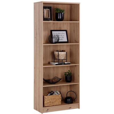Möbelix , Eiche Artisan , Holz , 4 Fächer , 74x189.5x35.2 cm , Kleinmöbel, Regale, Bücherregale Möbelix , Eiche Artisan , Holz , 4 Fächer , 74x189.5x35.2 cm , Kleinmöbel, Regale, Bücherregale