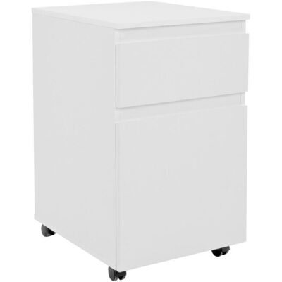 Sconto Savona Weiß 73cm Rollcontainer - Büromöbel Sconto Savona Weiß 73cm Rollcontainer - Büromöbel