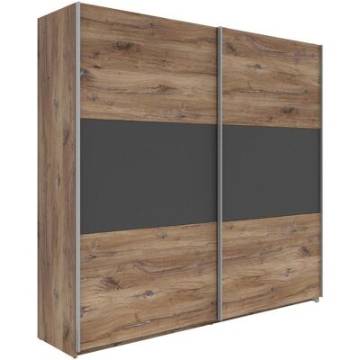 Möbelix , Graphitfarben, Eiche dunkel , Holzwerkstoff , 2 Fächer , 218x210x59 cm , Schlafzimmer, Kleiderschränke, Schwebetürenschränke Möbelix , Graphitfarben, Eiche dunkel , Holzwerkstoff , 2 Fächer , 218x210x59 cm , Schlafzimmer, Kleiderschränke, Schwebetürenschränke
