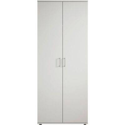 Möbelix , Weiß , Holzwerkstoff , 1 Fächer , 0 Schublade(n) Schubladen , 80x196x54 cm , Möbelix , Weiß , Holzwerkstoff , 1 Fächer , 0 Schublade(n) Schubladen , 80x196x54 cm ,