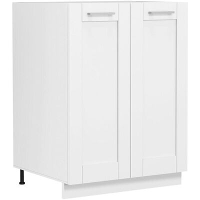 VCM Colura Küchenschrank - 60cm Weiß mit 2 Türen VCM Colura Küchenschrank - 60cm Weiß mit 2 Türen