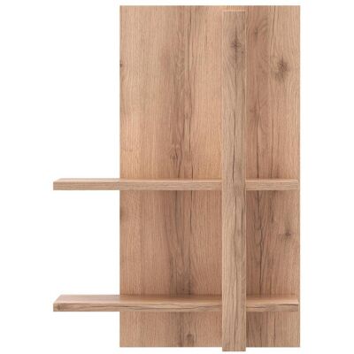 Möbelix , Eichefarben , Holzwerkstoff , 2 Fächer , 67x96x25 cm , hängend , Kleinmöbel, Regale, Wandregale & Hängeregale, Wandregale Möbelix , Eichefarben , Holzwerkstoff , 2 Fächer , 67x96x25 cm , hängend , Kleinmöbel, Regale, Wandregale & Hängeregale, Wandregale