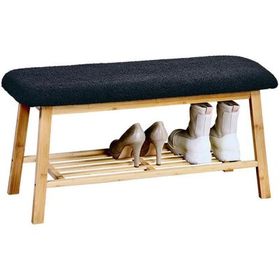 Kesper , Naturfarben, Schwarz , Textil, Naturmaterialien , 90x45x34 cm , FSC 100% , stehend , Kesper , Naturfarben, Schwarz , Textil, Naturmaterialien , 90x45x34 cm , FSC 100% , stehend ,