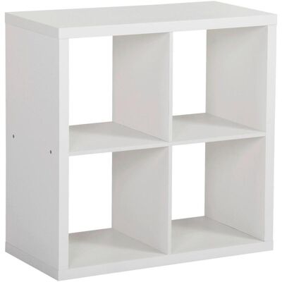 Möbelix , Weiß , Holzwerkstoff , 2 Fächer , 76x76x37 cm , Kleinmöbel, Regale, Bücherregale Möbelix , Weiß , Holzwerkstoff , 2 Fächer , 76x76x37 cm , Kleinmöbel, Regale, Bücherregale