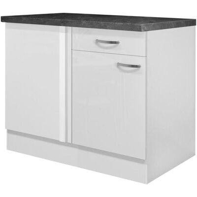 Möbelix , Weiß, Weiß Hochglanz , Holzwerkstoff , 1 Fächer , 1 Schublade(n) Schubladen , 110x86x60 cm , Made in Germany , individuell planbar , Küche, Küchenblöcke, Küchenschränke, Küchenunterschränke Möbelix , Weiß, Weiß Hochglanz , Holzwerkstoff , 1 Fächer , 1 Schublade(n) Schubladen , 110x86x60 cm , Made in Germany , individuell planbar , Küche, Küchenblöcke, Küchenschränke, Küchenunterschränke