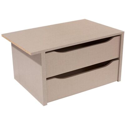Unknown - Bensheim-Leoben - Weiß - Sonoma-Eiche - Drawer insert Unknown - Bensheim-Leoben - Weiß - Sonoma-Eiche - Drawer insert