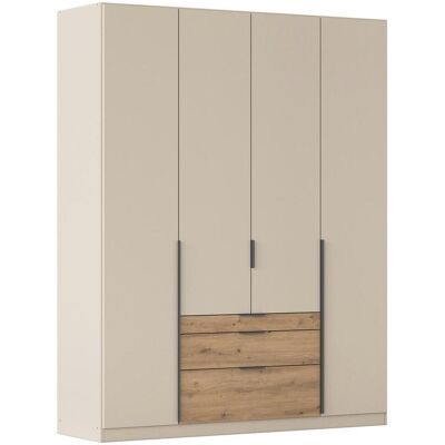 Möbelix , Eichefarben, Champagner , Holzwerkstoff , 6 Fächer , 3 Schublade(n) Schubladen , 181x229x54 cm , Blauer Engel, Goldenes M, BQ - Bündnis für Qualität, Made in Germany, DIN EN ISO 50001 , umfangreiches Zubehör erhältlich, in verschiedenen Größen e Möbelix , Eichefarben, Champagner , Holzwerkstoff , 6 Fächer , 3 Schublade(n) Schubladen , 181x229x54 cm , Blauer Engel, Goldenes M, BQ - Bündnis für Qualität, Made in Germany, DIN EN ISO 50001 , umfangreiches Zubehör erhältlich, in verschiedenen Größen e