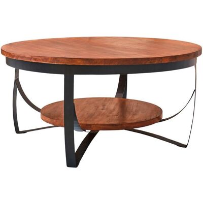 Mid.you , Braun , Holz , Mangoholz,Mangoholz , massiv,massiv , rund , 90x44x90 cm , Mid.you , Braun , Holz , Mangoholz,Mangoholz , massiv,massiv , rund , 90x44x90 cm ,