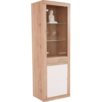 Möbelix , Weiß, Eichefarben , Glas, Holzwerkstoff , 4 Fächer , 63.9x196.6x34.9 cm , Typenauswahl, Beimöbel erhältlich, stehend, Beleuchtung , Kleinmöbel, Vitrinen, Vitrinenschränke Möbelix , Weiß, Eichefarben , Glas, Holzwerkstoff , 4 Fächer , 63.9x196.6x34.9 cm , Typenauswahl, Beimöbel erhältlich, stehend, Beleuchtung , Kleinmöbel, Vitrinen, Vitrinenschränke