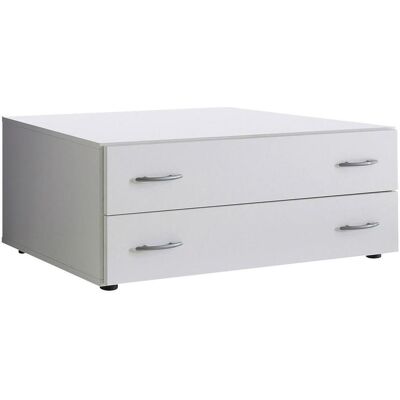 Möbelix , Weiß , Holzwerkstoff , 2 Schublade(n),2 Schublade(n) Schubladen , 81x33x51 cm , Schlafzimmer, Kleiderschränke, Kleiderschrank Zubehör, Schubladen Möbelix , Weiß , Holzwerkstoff , 2 Schublade(n),2 Schublade(n) Schubladen , 81x33x51 cm , Schlafzimmer, Kleiderschränke, Kleiderschrank Zubehör, Schubladen