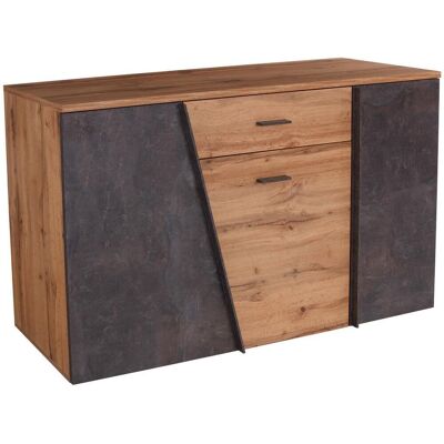 Möbelix , Eichefarben, Dunkelgrau , Holzwerkstoff , 6 Fächer , 1 Schublade(n) Schubladen , 87x40x150 cm , Typenauswahl, stehend , Kleinmöbel, Kommoden, Sideboards Möbelix , Eichefarben, Dunkelgrau , Holzwerkstoff , 6 Fächer , 1 Schublade(n) Schubladen , 87x40x150 cm , Typenauswahl, stehend , Kleinmöbel, Kommoden, Sideboards