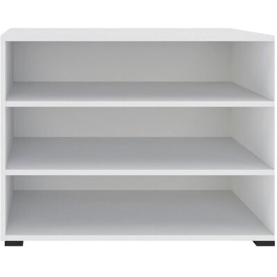 Homin Modell: POLC Weiß Dekor Regal - 91x67x40 cm Homin Modell: POLC Weiß Dekor Regal - 91x67x40 cm