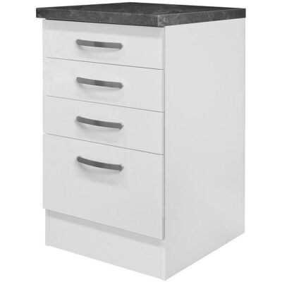 Alba Ussa - Alba Ussa 50 - Eiche/Dunkelgrau - Base Cabinet Alba Ussa - Alba Ussa 50 - Eiche/Dunkelgrau - Base Cabinet