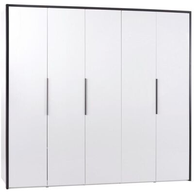 Möbelix , Weiß , Holzwerkstoff , 8 Fächer , 250x221x60 cm , FSC , Schlafzimmer, Kleiderschränke, Drehtürenschränke Möbelix , Weiß , Holzwerkstoff , 8 Fächer , 250x221x60 cm , FSC , Schlafzimmer, Kleiderschränke, Drehtürenschränke