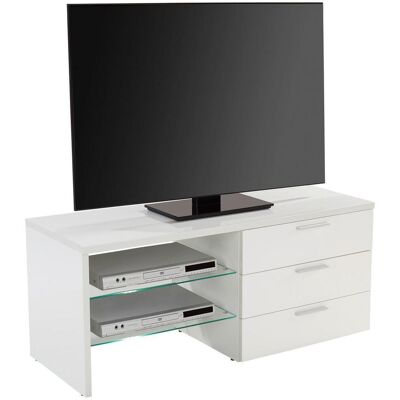 Möbelix , Weiß , Holzwerkstoff , 3 Schublade(n) Schubladen , rechteckig , 118.4x47x39.5 cm , FSC , Wohnzimmer, TV-Möbel, TV- & Lowboards Möbelix , Weiß , Holzwerkstoff , 3 Schublade(n) Schubladen , rechteckig , 118.4x47x39.5 cm , FSC , Wohnzimmer, TV-Möbel, TV- & Lowboards
