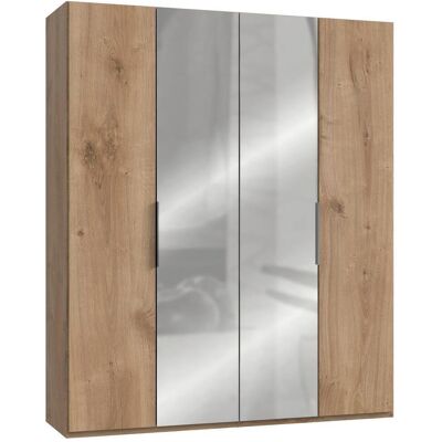 WIMEX Level Kleiderschrank - 4-türig mit Spiegel - 200x58x236 cm WIMEX Level Kleiderschrank - 4-türig mit Spiegel - 200x58x236 cm