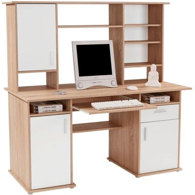 Möbelix , Weiß, Sonoma Eiche , Kunststoff , Eiche , 1 Schublade(n) Schubladen , rechteckig , 160x153.4 cm , Stauraum, Regal , Möbelix , Weiß, Sonoma Eiche , Kunststoff , Eiche , 1 Schublade(n) Schubladen , rechteckig , 160x153.4 cm , Stauraum, Regal ,