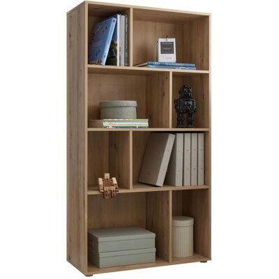 Möbelix , Eiche Artisan , Holzwerkstoff , 3 Fächer , 80x150x34 cm , Kleinmöbel, Regale, Bücherregale Möbelix , Eiche Artisan , Holzwerkstoff , 3 Fächer , 80x150x34 cm , Kleinmöbel, Regale, Bücherregale