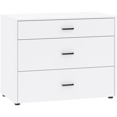 Möbelix , Weiß , Holzwerkstoff , 3 Schublade(n) Schubladen , 90x69.8x52.1 cm , Schlafzimmer, Kleiderschränke, Kleiderschrank Zubehör Möbelix , Weiß , Holzwerkstoff , 3 Schublade(n) Schubladen , 90x69.8x52.1 cm , Schlafzimmer, Kleiderschränke, Kleiderschrank Zubehör