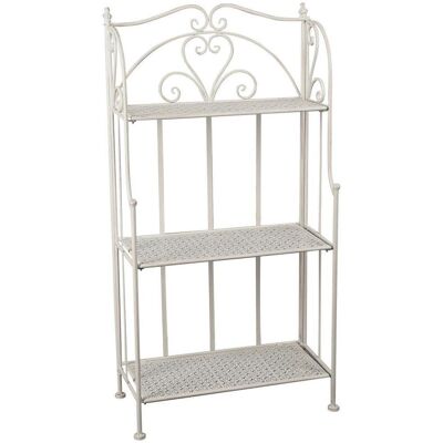 Möbelix , Weiß , Metall , 3 Fächer , 59x116x30 cm , für den Außenbereich geeignet , Kleinmöbel, Regale, Bücherregale Möbelix , Weiß , Metall , 3 Fächer , 59x116x30 cm , für den Außenbereich geeignet , Kleinmöbel, Regale, Bücherregale