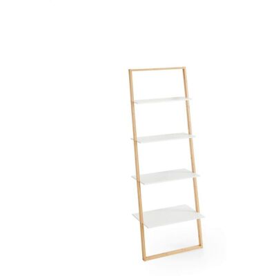 Mid.you , Weiß , Holzwerkstoff , 4 Fächer , 61.3x164x36.5 cm , FSC MIX , Kleinmöbel, Regale, Bücherregale Mid.you , Weiß , Holzwerkstoff , 4 Fächer , 61.3x164x36.5 cm , FSC MIX , Kleinmöbel, Regale, Bücherregale
