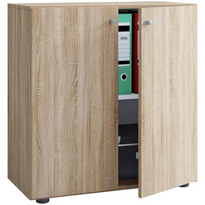 VCM Lona L Büro-Schrank - Modern, Mehrfarbig, 2 abschließbare Fächer VCM Lona L Büro-Schrank - Modern, Mehrfarbig, 2 abschließbare Fächer