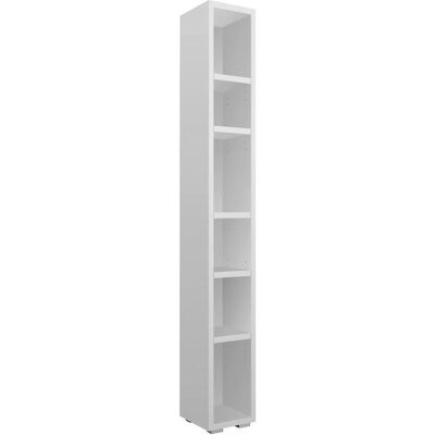 Livetastic , Weiß , Holzwerkstoff , 5 Fächer , 25x191x27 cm , Kleinmöbel, Regale, Bücherregale Livetastic , Weiß , Holzwerkstoff , 5 Fächer , 25x191x27 cm , Kleinmöbel, Regale, Bücherregale