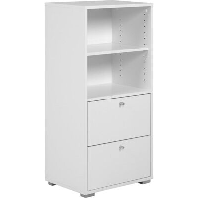Calicosy Modell Fyn Aufbewahrungsschrank - 2 Regale, 2 Schubladen Calicosy Modell Fyn Aufbewahrungsschrank - 2 Regale, 2 Schubladen