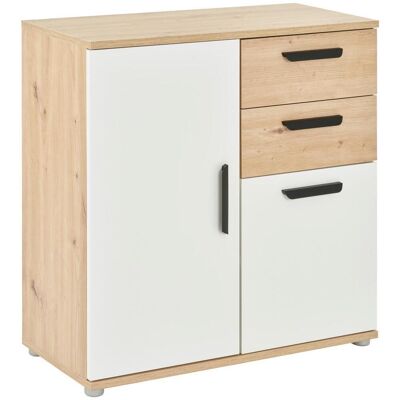 Möbelix , Weiß, Eiche Artisan , Holzwerkstoff , 2 Fächer , 2 Schublade(n) Schubladen , 71.4x75x33.2 cm , Beimöbel erhältlich , Kleinmöbel, Kommoden, Kommoden Möbelix , Weiß, Eiche Artisan , Holzwerkstoff , 2 Fächer , 2 Schublade(n) Schubladen , 71.4x75x33.2 cm , Beimöbel erhältlich , Kleinmöbel, Kommoden, Kommoden